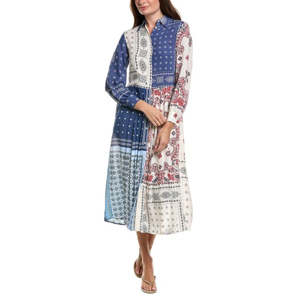 Weekend Max Mara Womens  Zuai Dress, Blue
